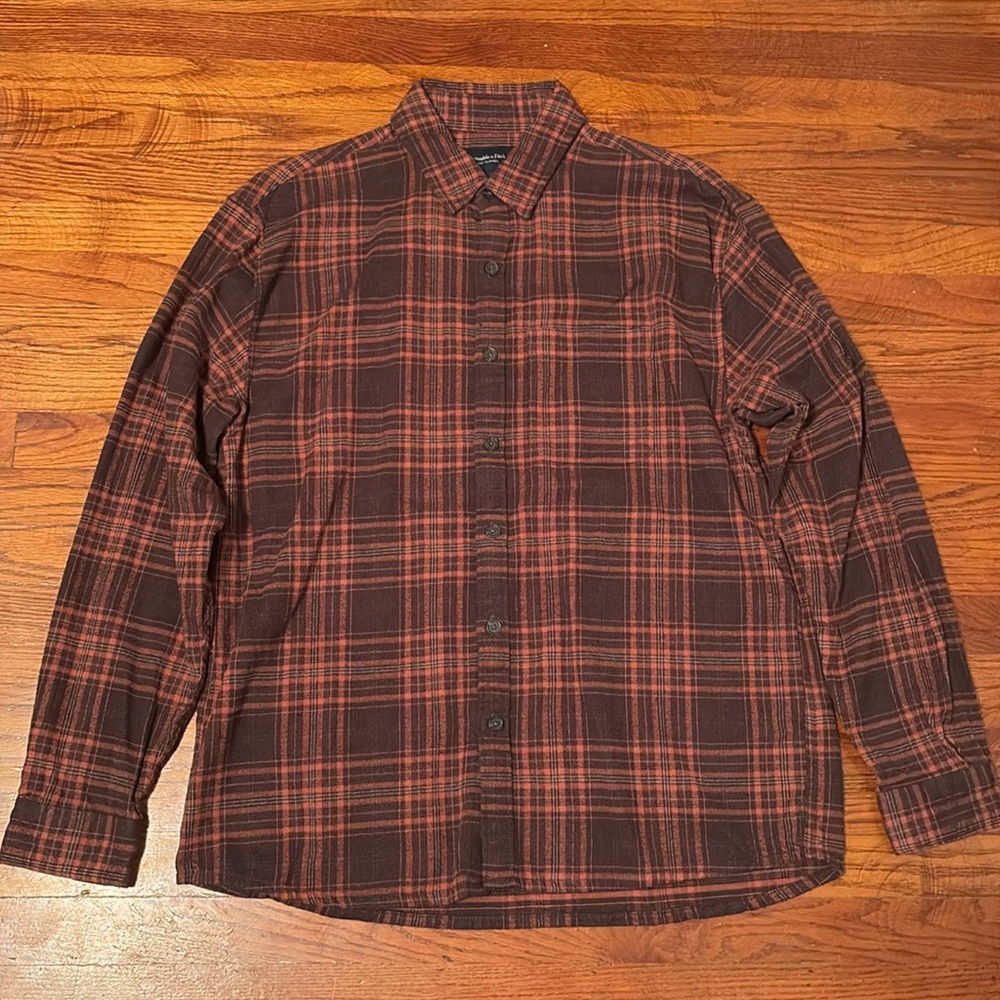 Abercrombie & Fitch Flannel Shirt Size M